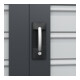 C+P Armoire à charges lourdes Acurado Pro 1950 × 1000 × 500 mm noir-gris