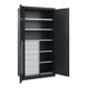 C+P Armoire à charges lourdes Acurado Pro 1950 × 1000 × 500 mm noir-gris