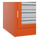 C+P Armoire à charges lourdes Acurado Pro 1950 x 1000 x 600 mm 2004/2004