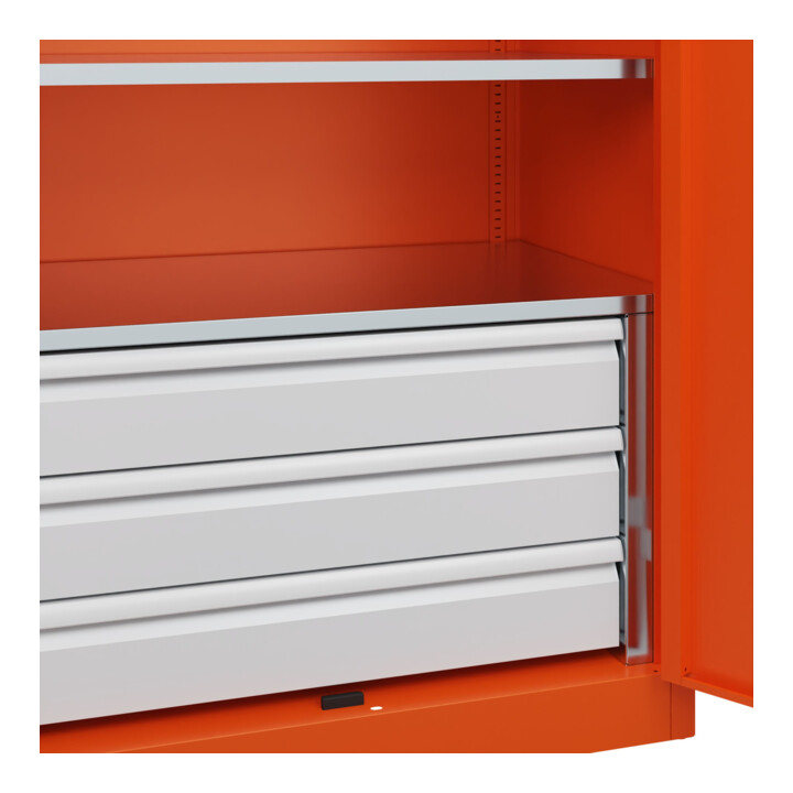 C+P Armoire à charges lourdes Acurado Pro 1950 x 1000 x 600 mm 2004/2004