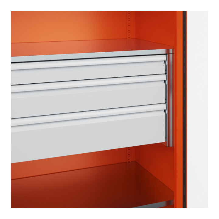 C+P Armoire à charges lourdes Acurado Pro 1950 x 1000 x 600 mm 2004/2004