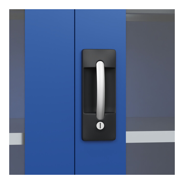 C+P Armoire à charges lourdes Acurado Pro 1950 x 1000 x 600 mm 5010/5010