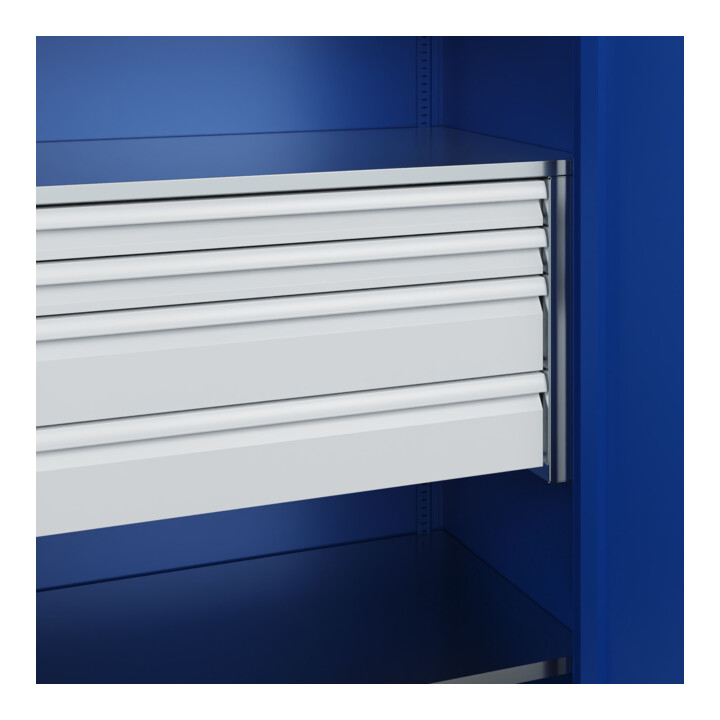C+P Armoire à charges lourdes Acurado Pro 1950 x 1000 x 600 mm 5010/5010