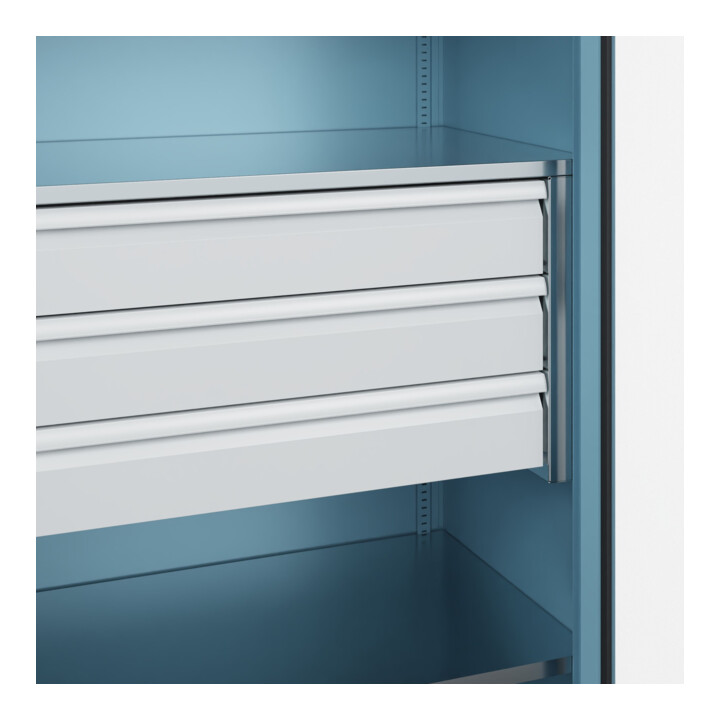 C+P Armoire à charges lourdes Acurado Pro 1950 x 1000 x 600 mm