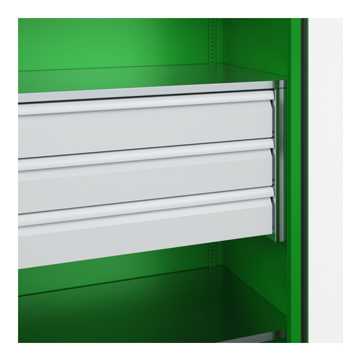 C+P Armoire à charges lourdes Acurado Pro 1950 x 1000 x 600 mm 6037/6037