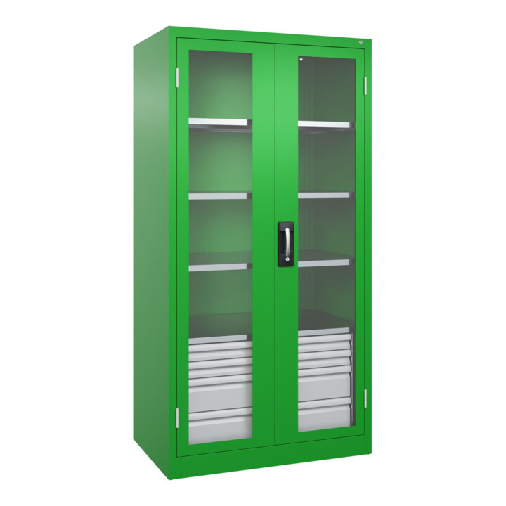 C+P Armoire à charges lourdes Acurado Pro 1950 x 1000 x 600 mm 6037/6037