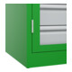 C+P Armoire à charges lourdes Acurado Pro 1950 x 1000 x 600 mm 6037/6037