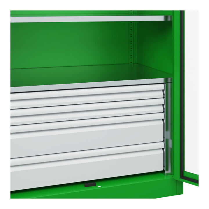 C+P Armoire à charges lourdes Acurado Pro 1950 x 1000 x 600 mm 6037/6037