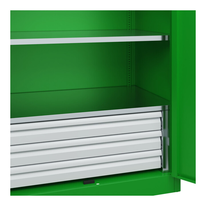 C+P Armoire à charges lourdes Acurado Pro 1950 x 1000 x 600 mm 6037/6037