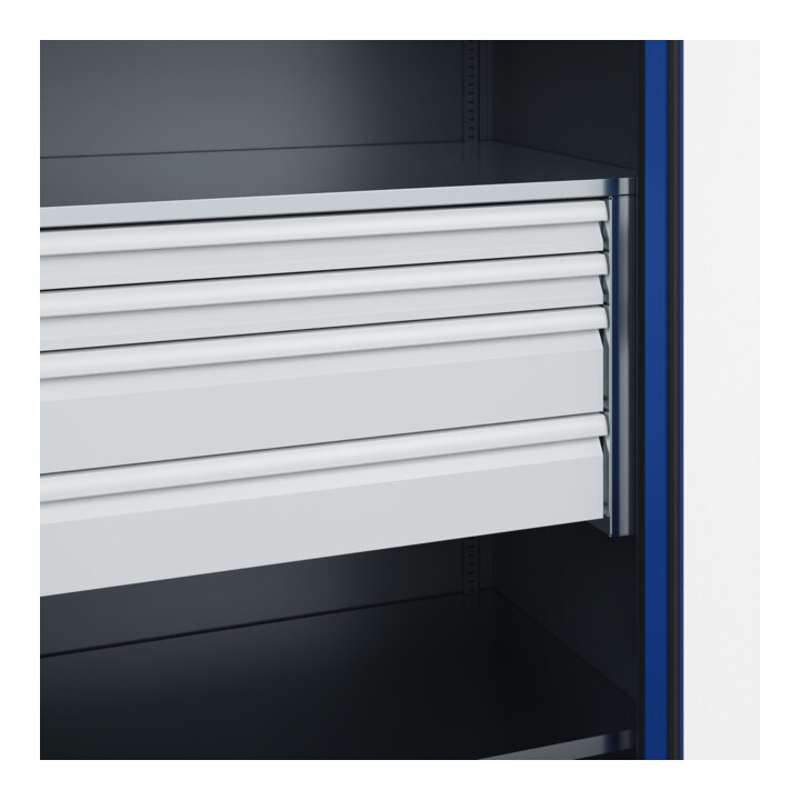 C+P Armoire à charges lourdes Acurado Pro 1950 x 1000 x 600 mm 7016/5010