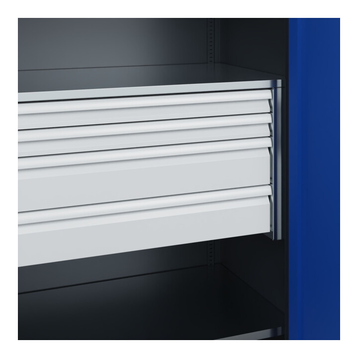 C+P Armoire à charges lourdes Acurado Pro 1950 x 1000 x 600 mm 7016/5010