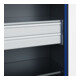 C+P Armoire à charges lourdes Acurado Pro 1950 x 1000 x 600 mm 7016/5010