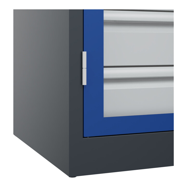 C+P Armoire à charges lourdes Acurado Pro 1950 x 1000 x 600 mm 7016/5010