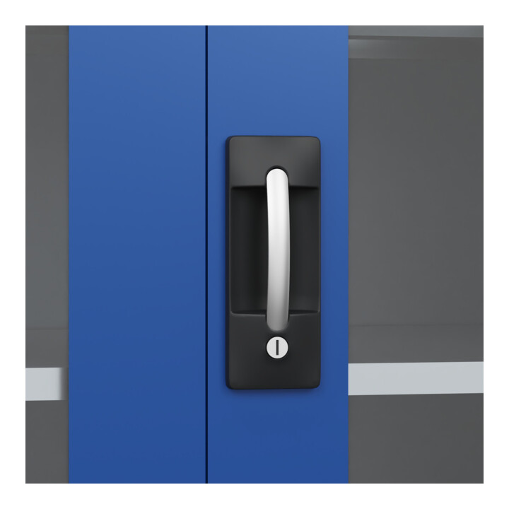 C+P Armoire à charges lourdes Acurado Pro 1950 x 1000 x 600 mm 7016/5010