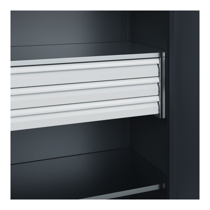 C+P Armoire à charges lourdes Acurado Pro 1950 x 1000 x 600 mm 7016/7016