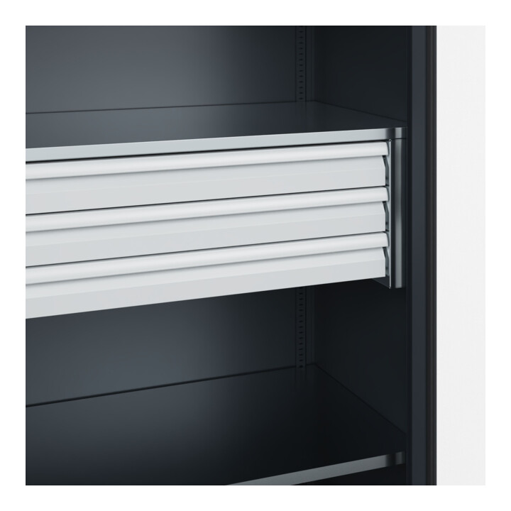 C+P Armoire à charges lourdes Acurado Pro 1950 x 1000 x 600 mm 7016/7016