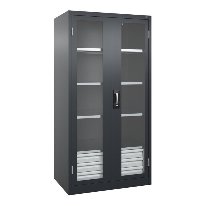 C+P Armoire à charges lourdes Acurado Pro 1950 x 1000 x 600 mm 7021/7021