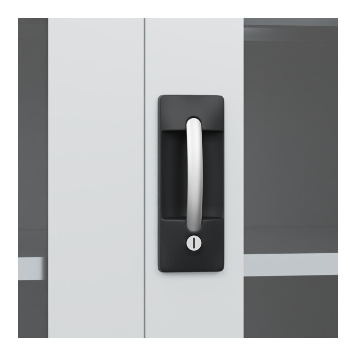 C+P Armoire à charges lourdes Acurado Pro 1950 x 1000 x 600 mm 7021/7035