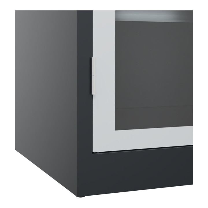 C+P Armoire à charges lourdes Acurado Pro 1950 x 1000 x 600 mm 7021/7035