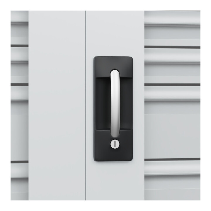 C+P Armoire à charges lourdes Acurado Pro 1950 x 1000 x 600 mm 7021/7035