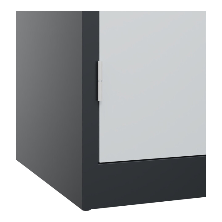 C+P Armoire à charges lourdes Acurado Pro 1950 x 1000 x 600 mm 7021/7035
