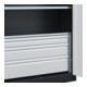 C+P Armoire à charges lourdes Acurado Pro 1950 x 1000 x 600 mm 7021/7035