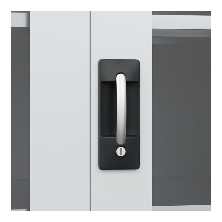 C+P Armoire à charges lourdes Acurado Pro 1950 x 1000 x 600 mm 7021/7035