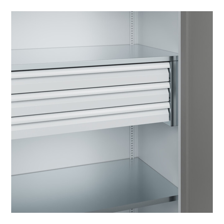 C+P Armoire à charges lourdes Acurado Pro 1950 x 1000 x 600 mm 7035/0004
