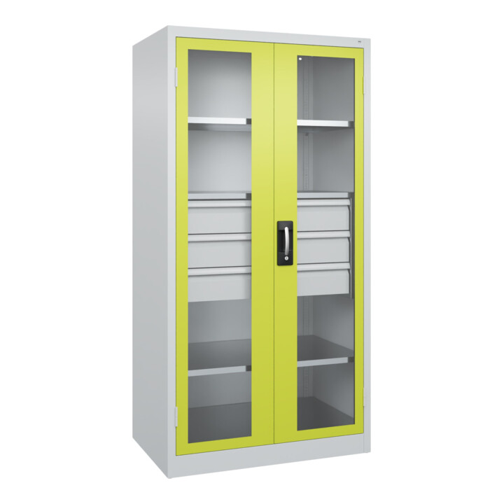 C+P Armoire à charges lourdes Acurado Pro 1950 x 1000 x 600 mm 7035/0024