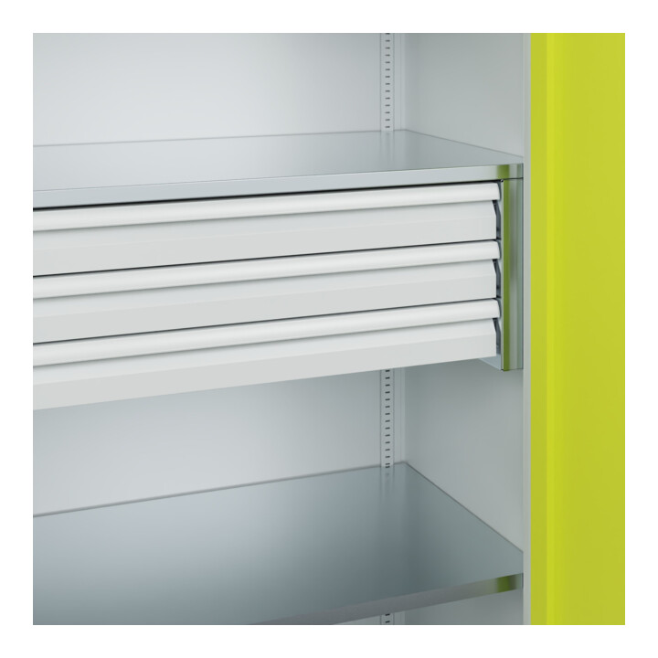 C+P Armoire à charges lourdes Acurado Pro 1950 x 1000 x 600 mm 7035/0024