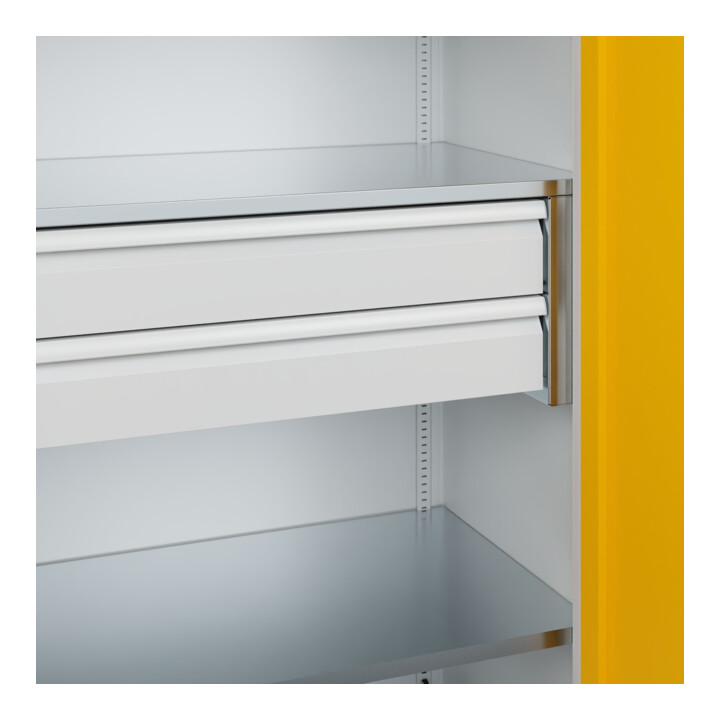 C+P Armoire à charges lourdes Acurado Pro 1950 x 1000 x 600 mm 7035/1004