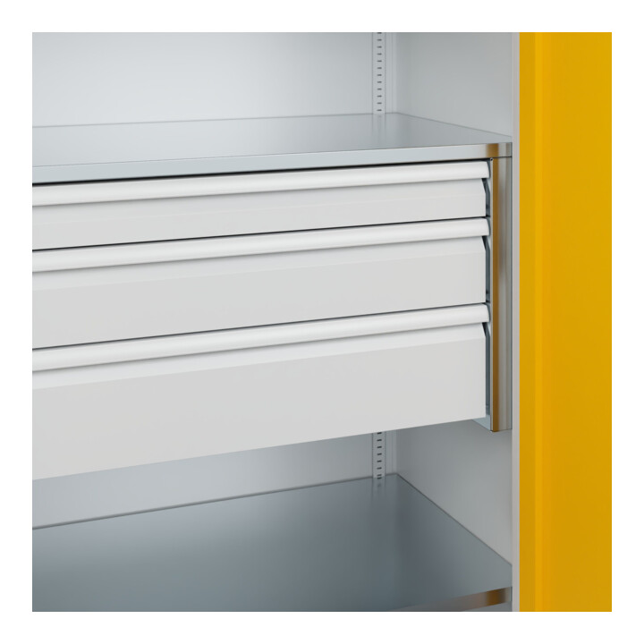 C+P Armoire à charges lourdes Acurado Pro 1950 x 1000 x 600 mm 7035/1004