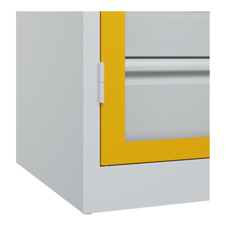 C+P Armoire à charges lourdes Acurado Pro 1950 x 1000 x 600 mm 7035/1004