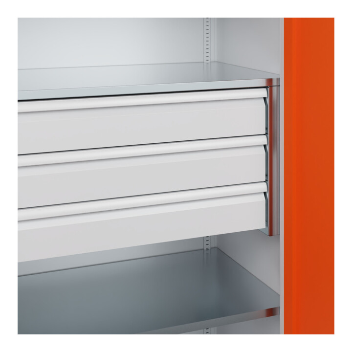 C+P Armoire à charges lourdes Acurado Pro 1950 x 1000 x 600 mm 7035/2004