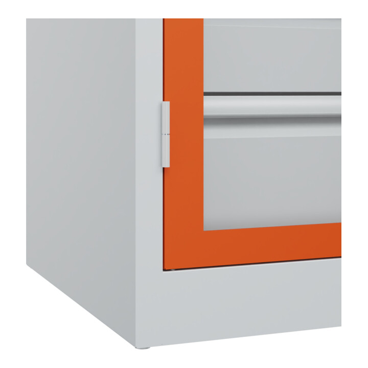 C+P Armoire à charges lourdes Acurado Pro 1950 x 1000 x 600 mm 7035/2004