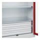 C+P Armoire à charges lourdes Acurado Pro 1950 x 1000 x 600 mm 7035/3000