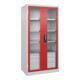 C+P Armoire à charges lourdes Acurado Pro 1950 x 1000 x 600 mm 7035/3000
