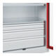 C+P Armoire à charges lourdes Acurado Pro 1950 x 1000 x 600 mm 7035/3000