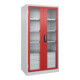 C+P Armoire à charges lourdes Acurado Pro 1950 x 1000 x 600 mm 7035/3000