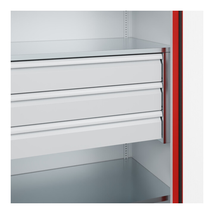 C+P Armoire à charges lourdes Acurado Pro 1950 x 1000 x 600 mm 7035/3020
