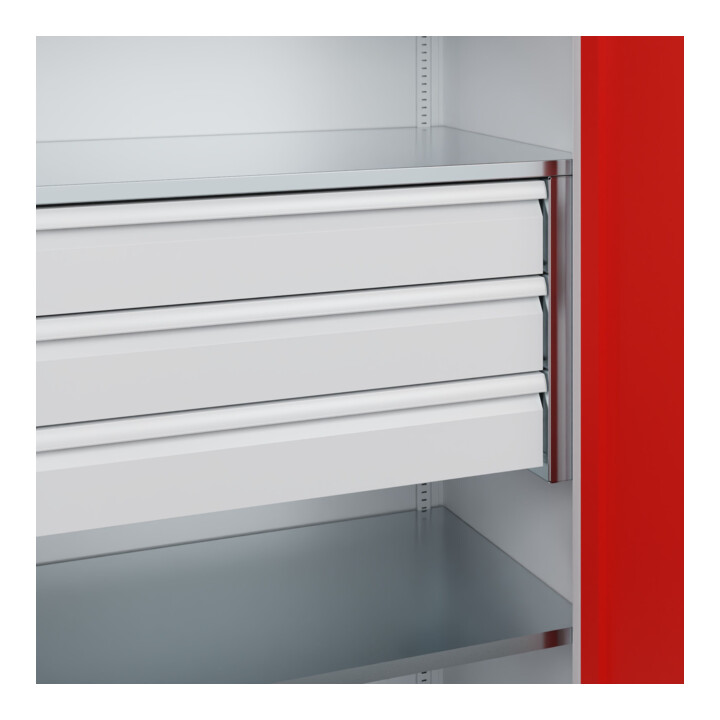 C+P Armoire à charges lourdes Acurado Pro 1950 x 1000 x 600 mm 7035/3020