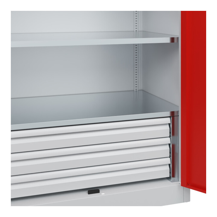 C+P Armoire à charges lourdes Acurado Pro 1950 x 1000 x 600 mm 7035/3020