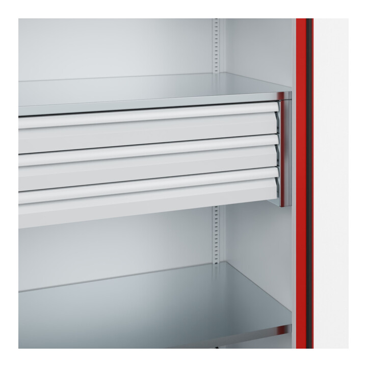 C+P Armoire à charges lourdes Acurado Pro 1950 x 1000 x 600 mm 7035/3020