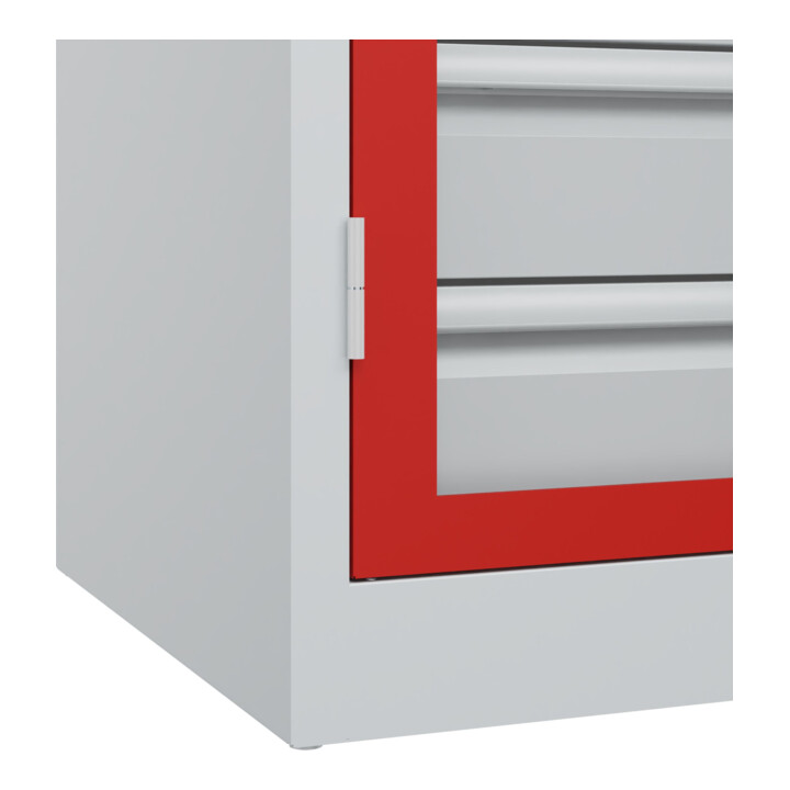 C+P Armoire à charges lourdes Acurado Pro 1950 x 1000 x 600 mm 7035/3020