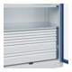 C+P Armoire à charges lourdes Acurado Pro 1950 x 1000 x 600 mm 7035/5023