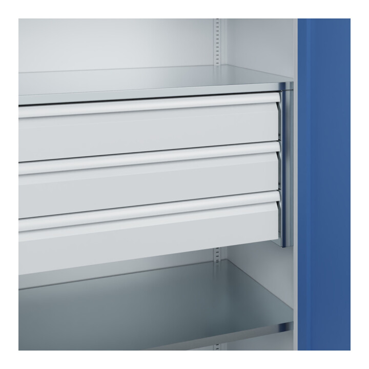 C+P Armoire à charges lourdes Acurado Pro 1950 x 1000 x 600 mm 7035/5023