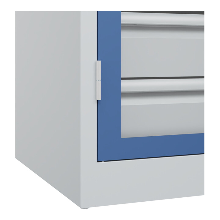 C+P Armoire à charges lourdes Acurado Pro 1950 x 1000 x 600 mm 7035/5023