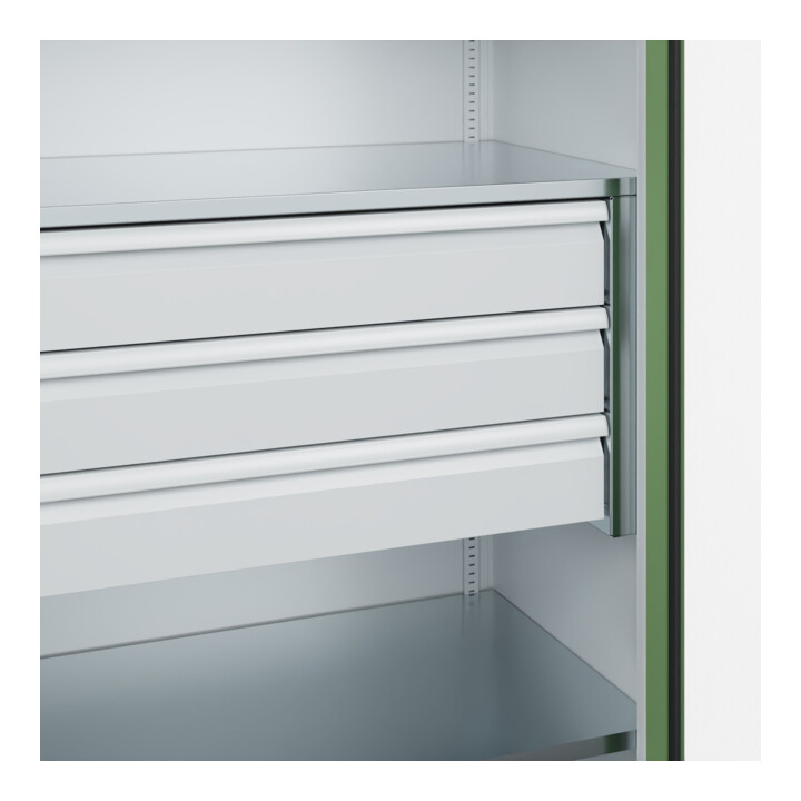 C+P Armoire à charges lourdes Acurado Pro 1950 x 1000 x 600 mm 7035/6011