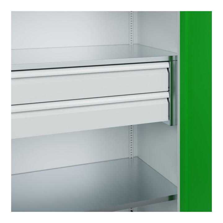 C+P Armoire à charges lourdes Acurado Pro 1950 x 1000 x 600 mm 7035/6037