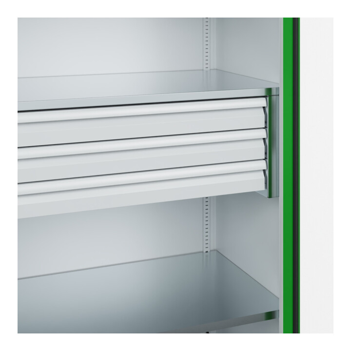 C+P Armoire à charges lourdes Acurado Pro 1950 x 1000 x 600 mm 7035/6037